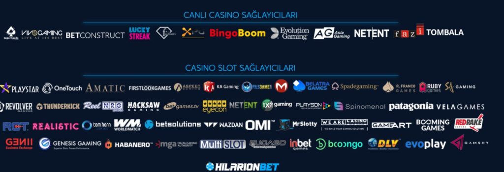 hilarionbet hangi alt yapıyı kullanıyor