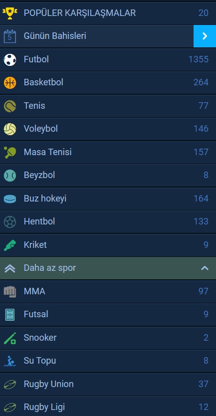 hilarionbet spor bahisleri