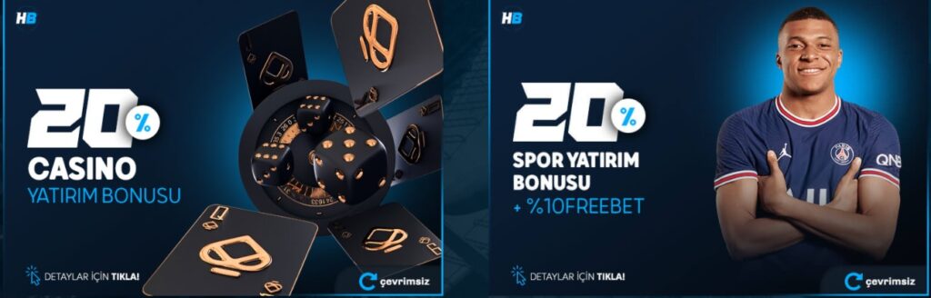 hilarionbet yatırım bonusları